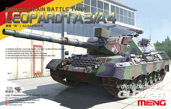 Meng Leopard I German Main Battle Tank 1:35 (TS-007)