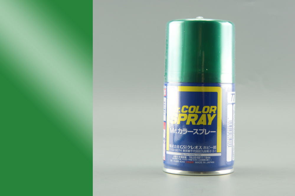 Mr Hobby Mr.Color Spray S-077 Metallic Green (100ml)