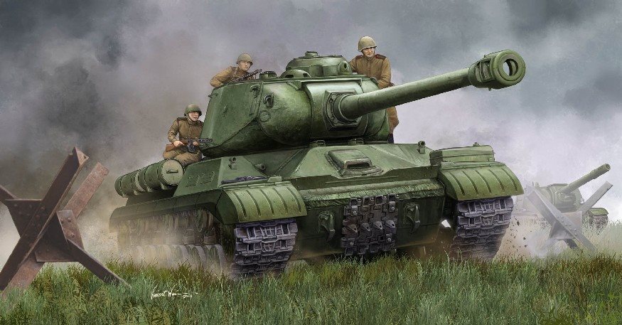 Trumpeter Soviet JS-2M Heavy Tank-Late 1:35 (5590)