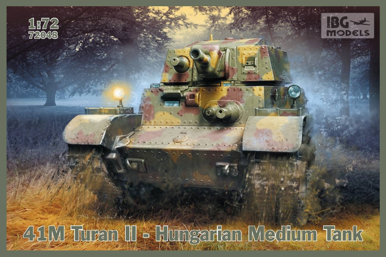 IBG 41M Turan II - Hungarian Medium Tank 1:72 (72048)