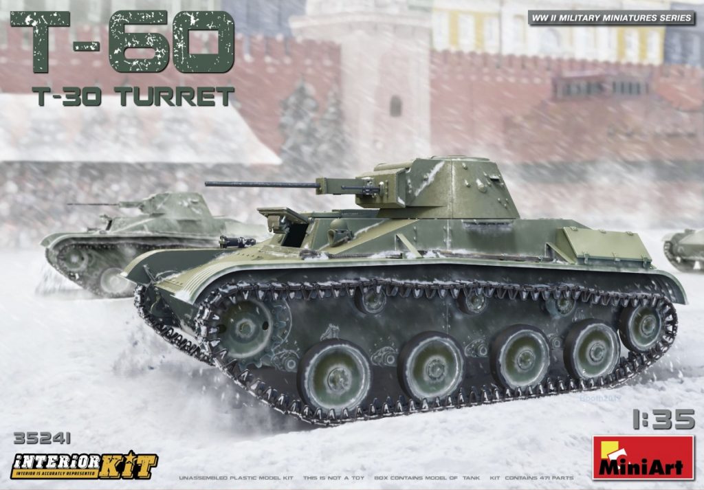 Miniart T-60 (T-30 Turret) Interior Kit 1:35 (35241)