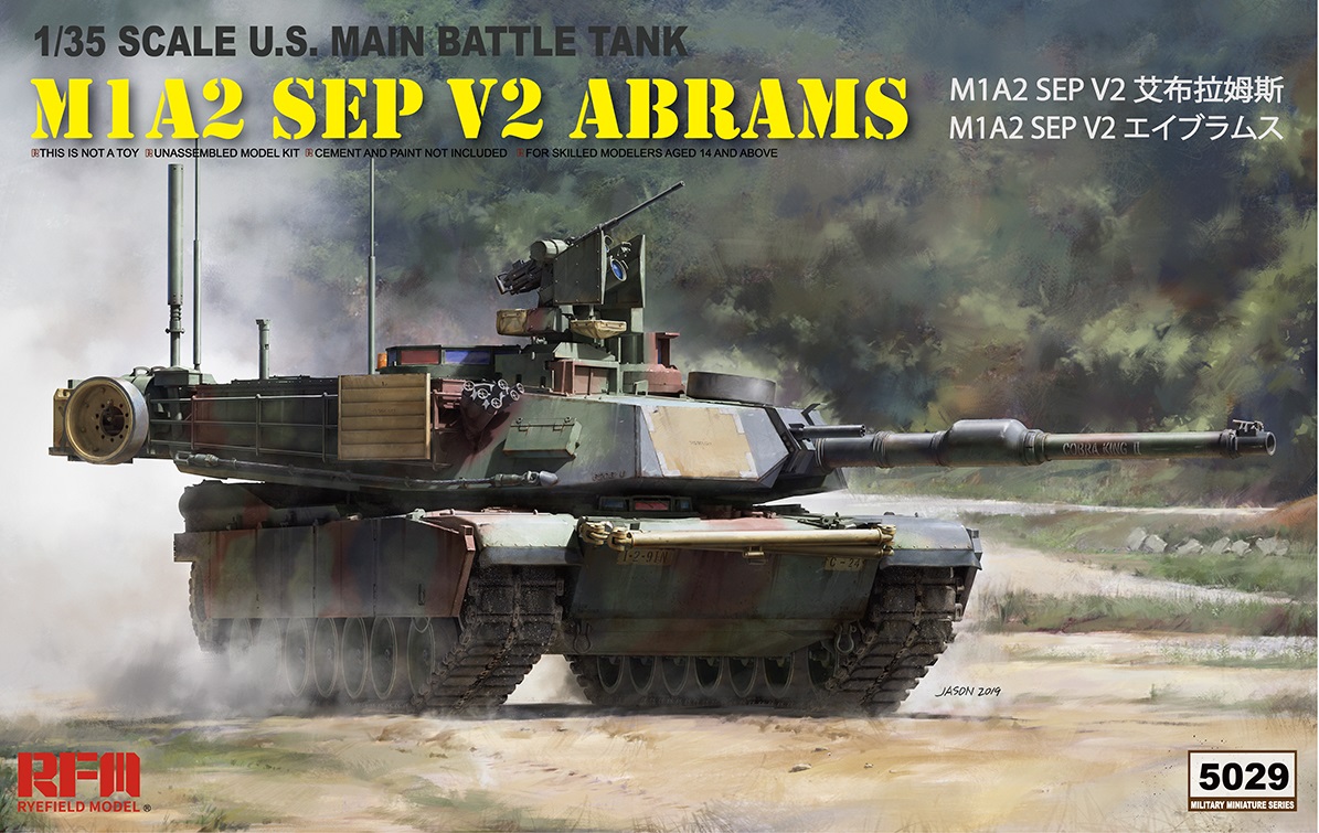 Rye Field Model M1A2 SEP V2 ABRAMS 1:35 (RM-5029)