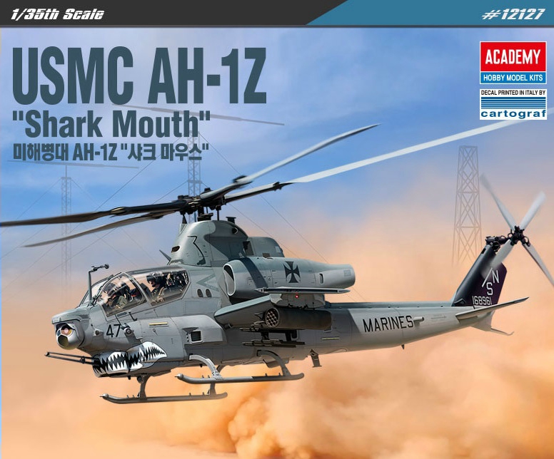 Academy USMC AH-1Z Shark Mouth 1:35 (12127)