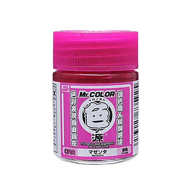 Mr Hobby Primary Color Pigments (18 ml) Magenta CR-2