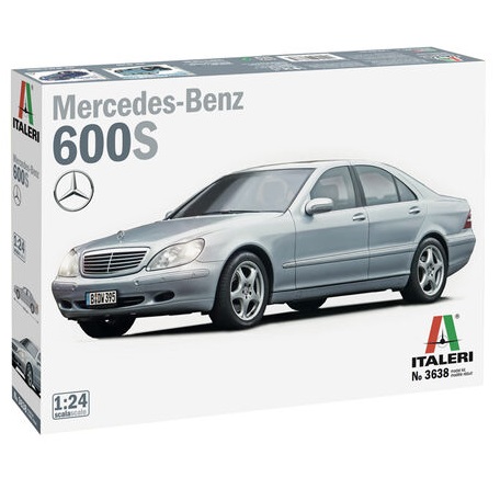 Italeri 1:24 Mercedes Benz 600S (3638)
