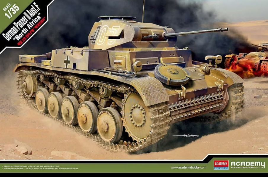 Academy German Panzer II Ausf.F 
