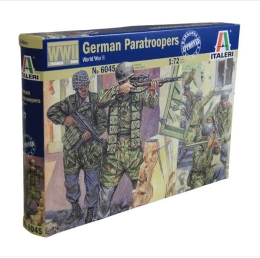 Italeri WWII German Paratroopers 1:72 (6045)