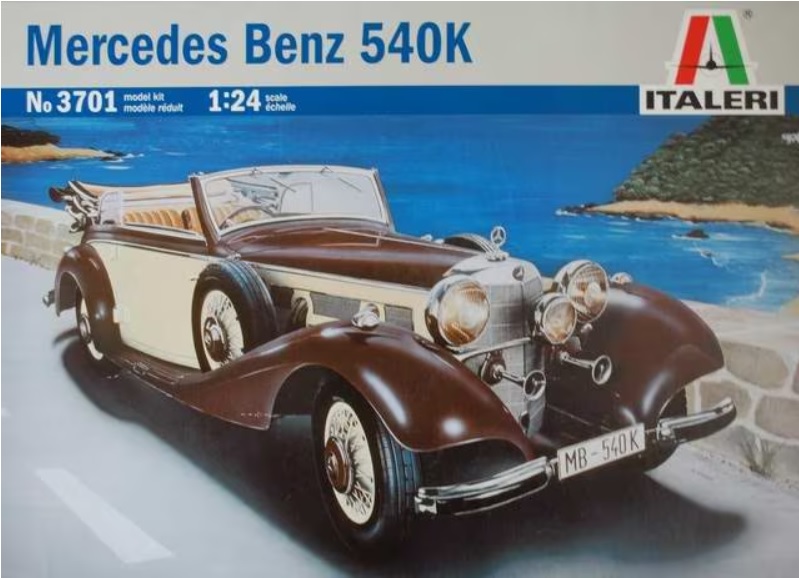 Italeri 1:24 Mercedes Benz 540K (3701)