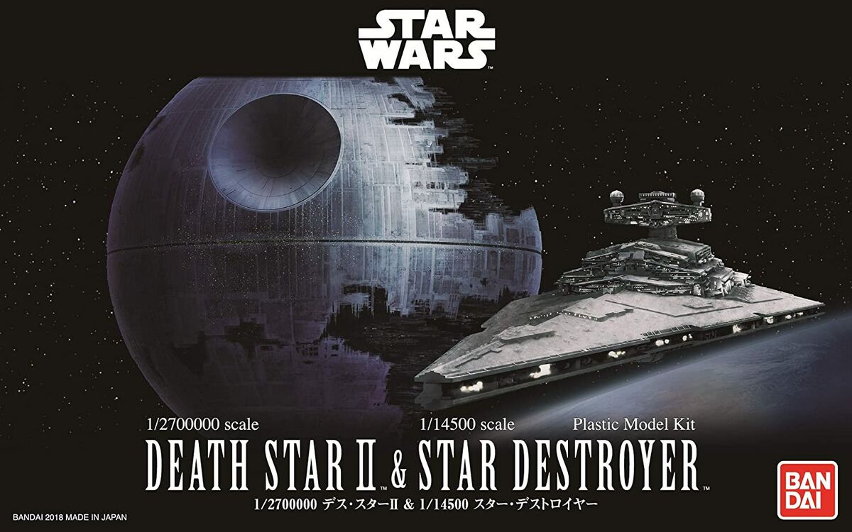 Bandai Star Wars Death Star II + Imperial Star Destroyer (01207)