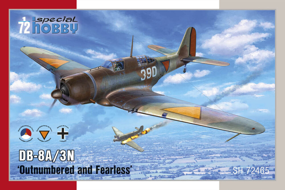 Special Hobby DB-8A/3N 'Outnumbered and Fearless' 1:72 (100-SH72465)